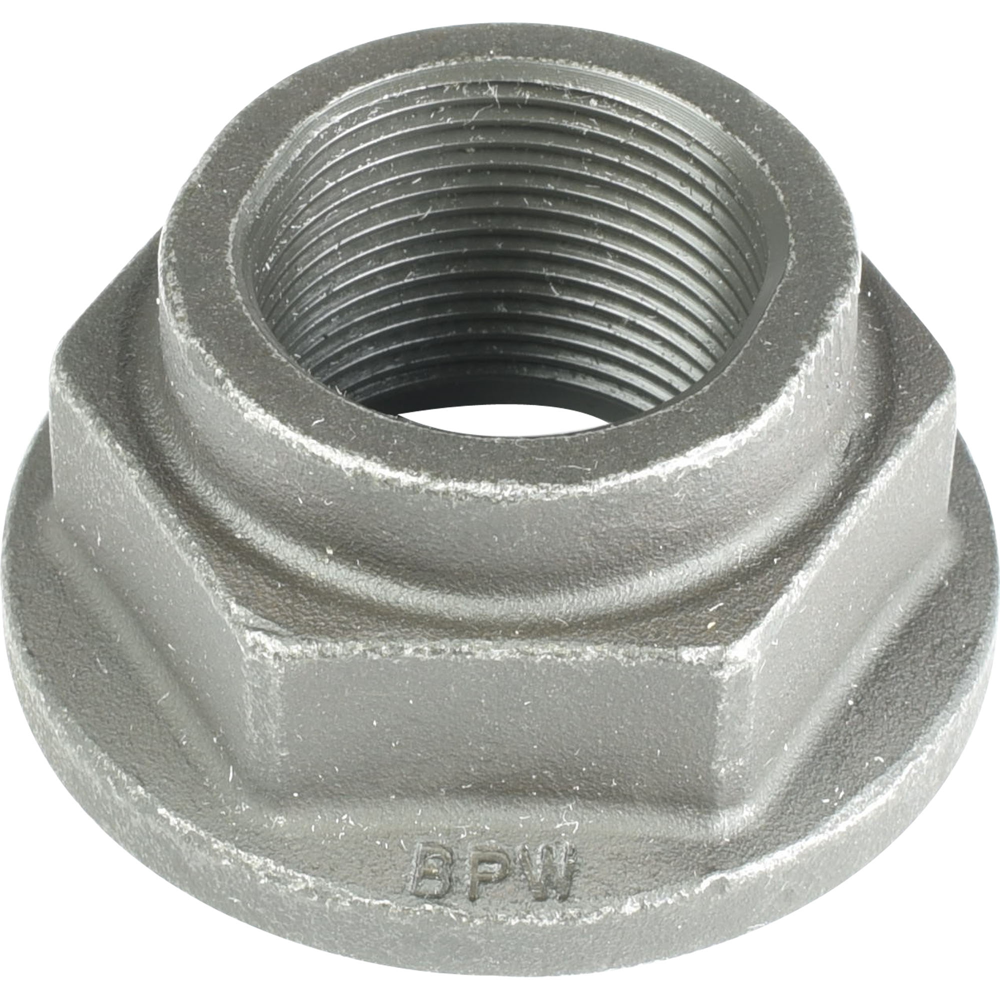 Flanschmutter, M27 x 1,5 mm, SW 41 mm, BPW